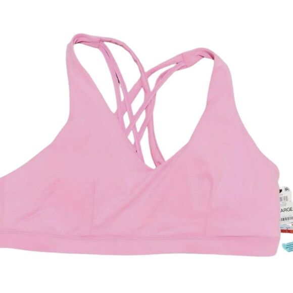IDEOLOGY Low Impact Sports Bra RapiDry Flex Stretch pink XXL NWT - Picture 2 of 9